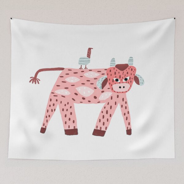 Item preview, Bull and bird designed and sold by Lacrimosa Ira.
