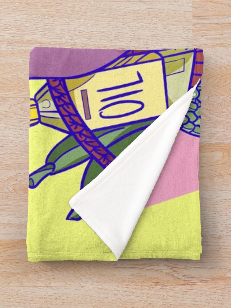 Alternate view of Guava Season #2 Throw Blanket