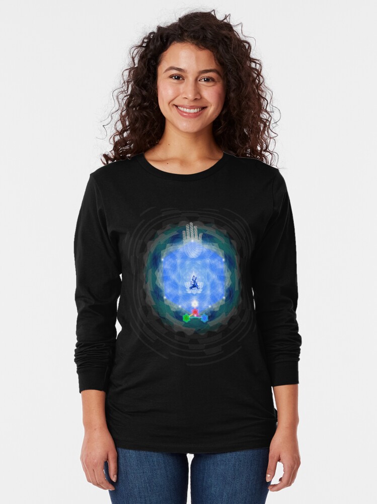 Alternate view of Shiva's Blue Room Long Sleeve T-Shirt