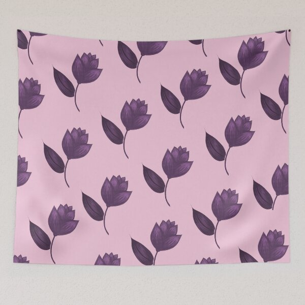Item preview, Black tulip pattern  designed and sold by noorgss92.