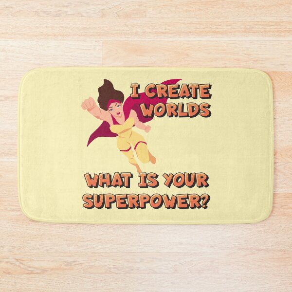 Item preview, I create worlds. What is your superpower? designed and sold by CMB-Editing.