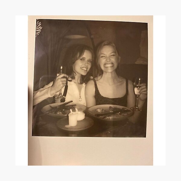 dani & jamie polaroid Photographic Print