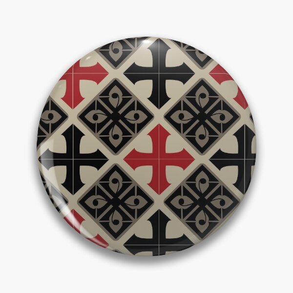 Item preview, abstract black and red decorative design  designed and sold by ErhanArt.