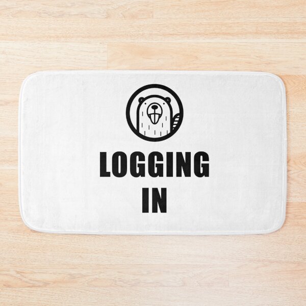 Item preview, Logging In Funny Beaver designed and sold by Shujii.