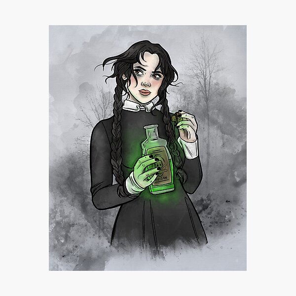 Wednesday Addams Photographic Print
