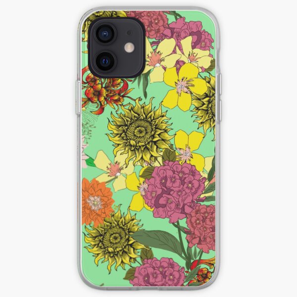 Beautiful Floral design iPhone Soft Case
