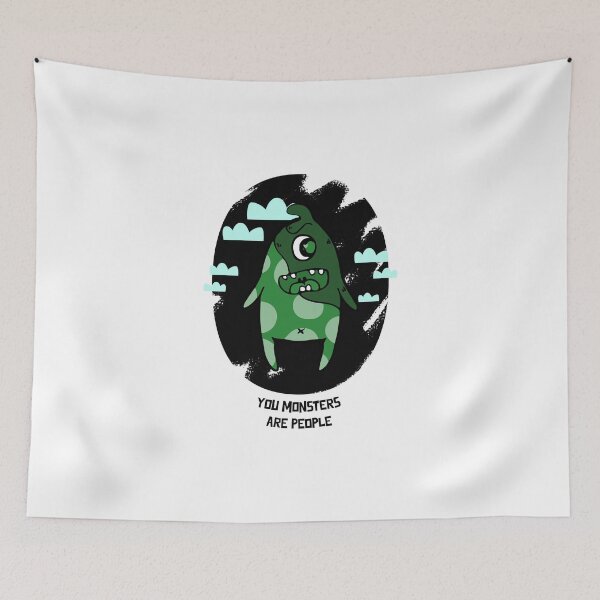 Item preview, you monters are people design designed and sold by alexandrutarcan.
