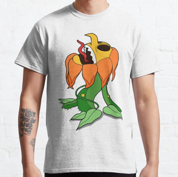 Cuphead Mugman Death Flower Classic T-Shirt