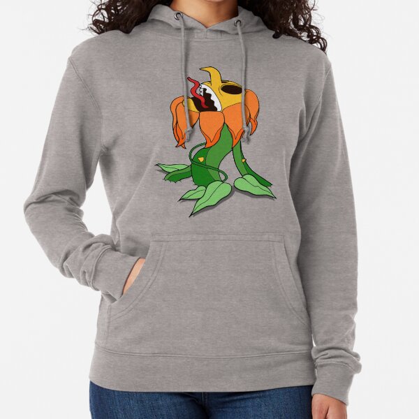 Cuphead Mugman Death Flower Sudadera ligera con capucha