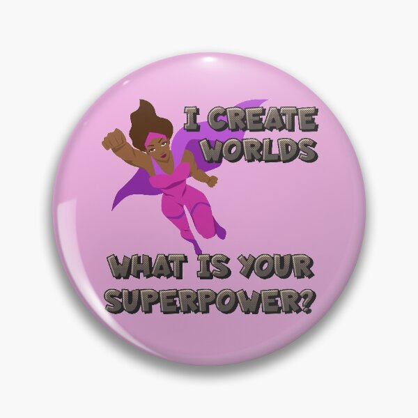 Item preview, I create worlds. What is your superpower? designed and sold by CMB-Editing.