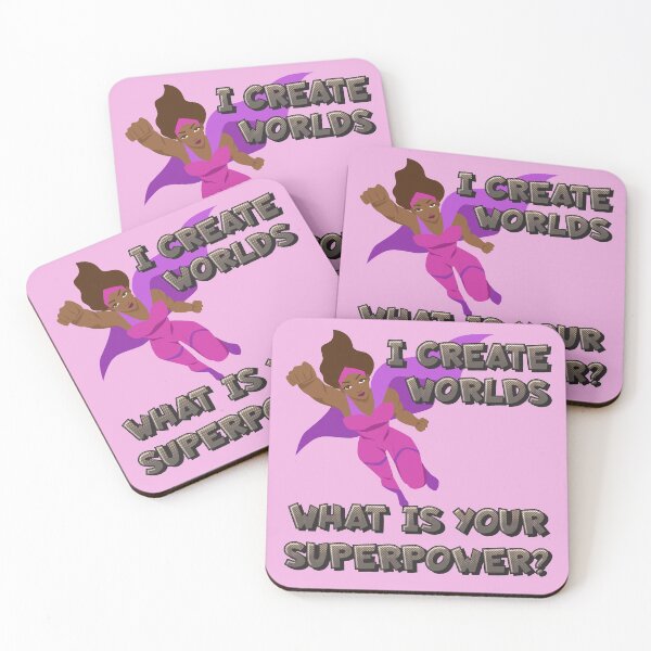 Item preview, I create worlds. What is your superpower? designed and sold by CMB-Editing.