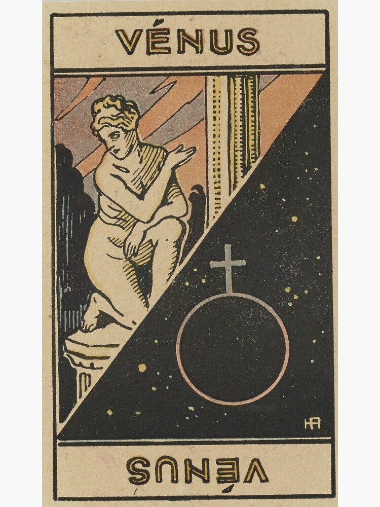 "vintage venus tarot" Sticker for Sale by halloweird Redbubble