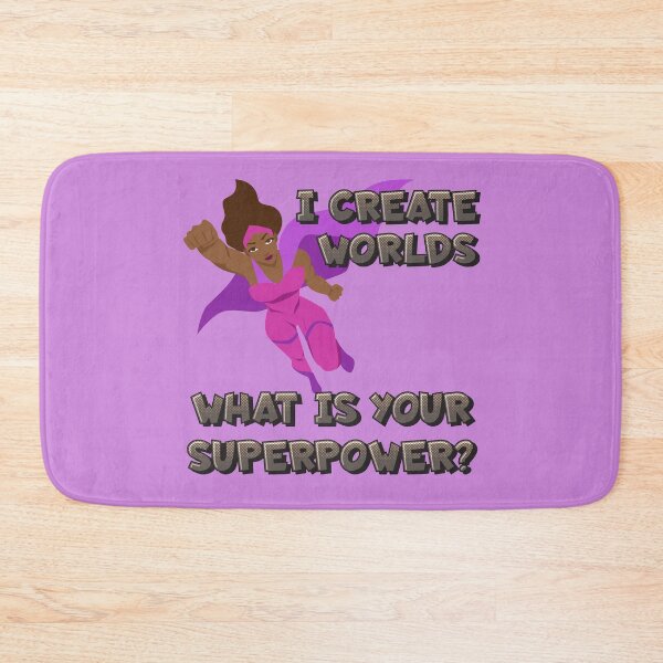 Item preview, I create worlds. What is your superpower? designed and sold by CMB-Editing.