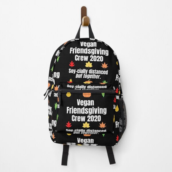 Item preview, Vegan Friendsgiving Crew 2020 Soy-cially Distanced designed and sold by WhimsicaliTee.