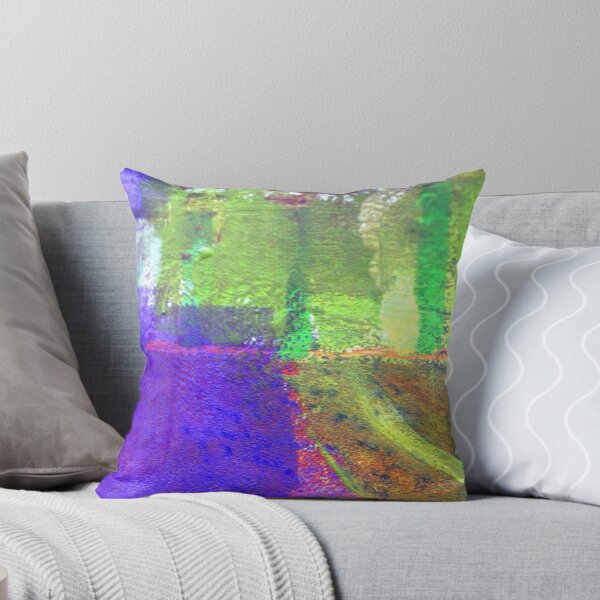 Item preview, Modern Hand Painted Abstract Art Red and Green designed and sold by NancyMerkle.