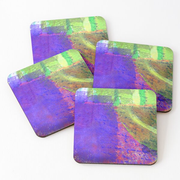 Item preview, Modern Hand Painted Abstract Art Red and Green designed and sold by NancyMerkle.