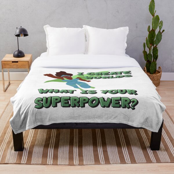Item preview, I create worlds. What is your superpower? designed and sold by CMB-Editing.