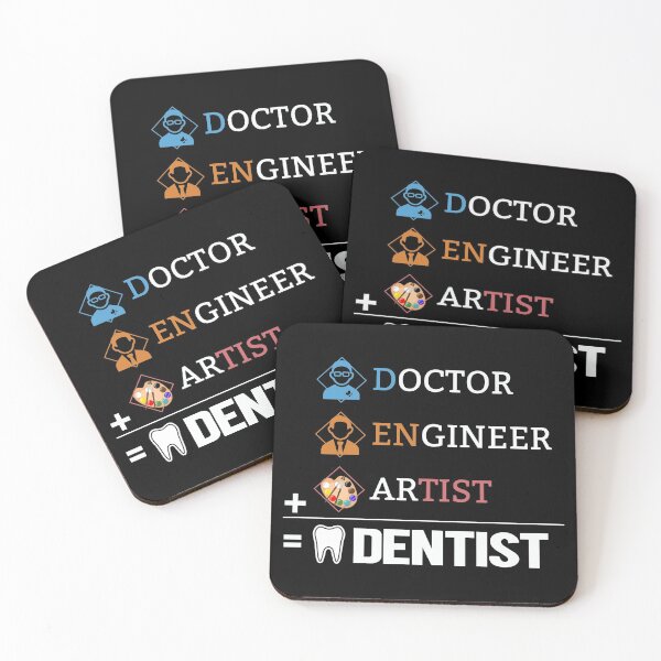 Item preview, Dentist Doctor Engineer Artist Dentist Teeth designed and sold by Two Left Hands Design.