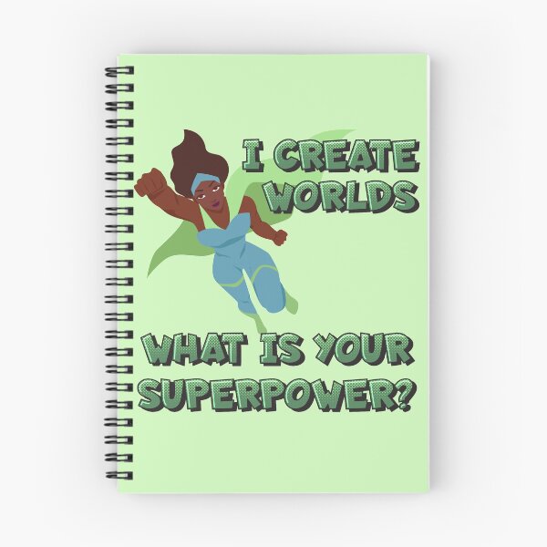 Item preview, I create worlds. What is your superpower? designed and sold by CMB-Editing.