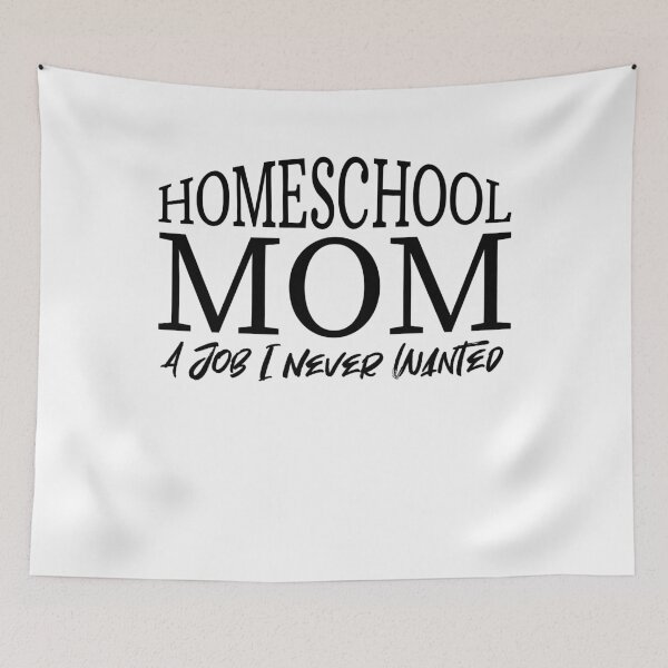 Item preview, Homeschool Mum Profession Work Home Classroom designed and sold by Two Left Hands Design.