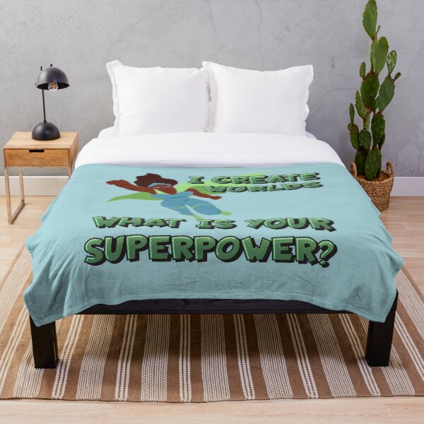 Item preview, I create worlds. What is your superpower? designed and sold by CMB-Editing.