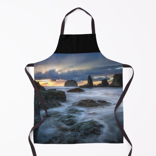 Item preview, Breathtaking Face Rock Beach Bandon Oregon Sunset designed and sold by MarniePatchett.