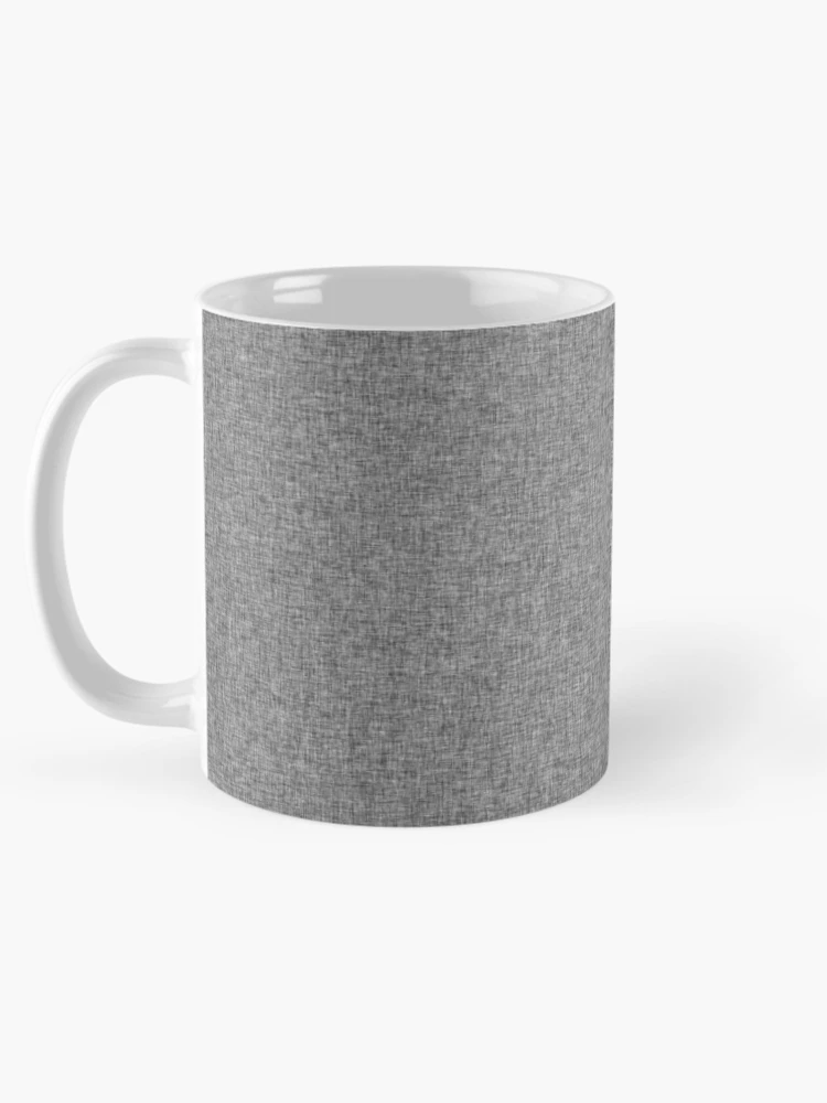Thumbnail 5 of 6, Coffee Mug, Gray Fiber Texture designed and sold by DesignCodeStore.