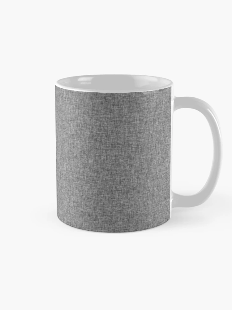 Thumbnail 3 of 6, Coffee Mug, Gray Fiber Texture designed and sold by DesignCodeStore.