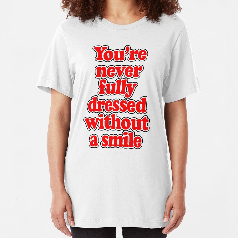 ANNIE - Smile Slim Fit T-Shirt