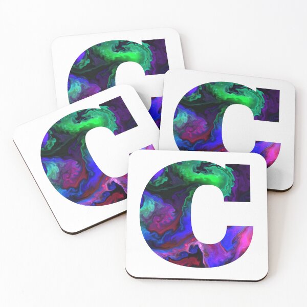 Item preview, Letter C - Cosmic Tie Dye  designed and sold by royrahul.