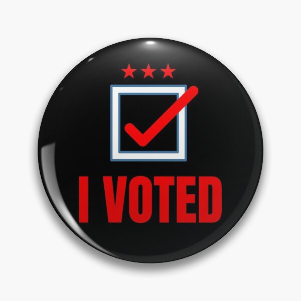 Item preview, I VOTED designed and sold by SvBDesigns.