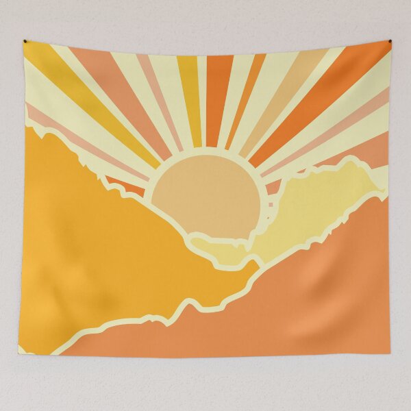 Item preview, Mountain sunset designed and sold by BattaAnastasia.