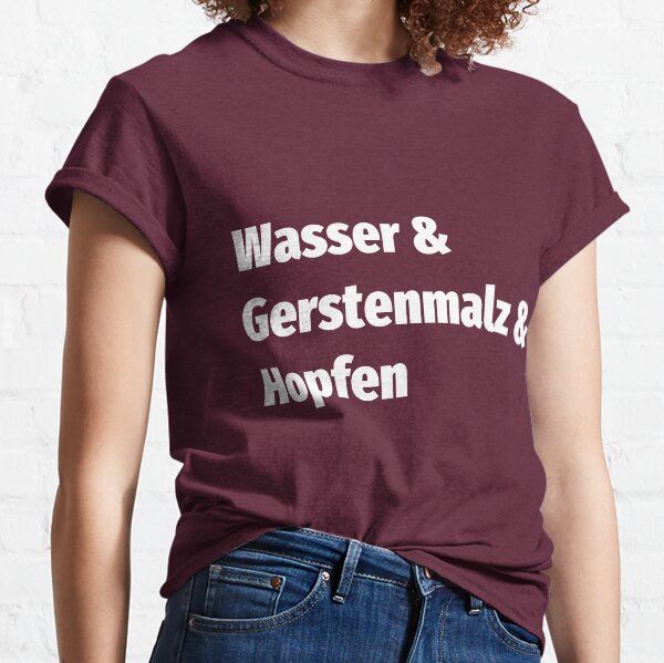 Beer purity order Reinheitsgebot Classic T-Shirt