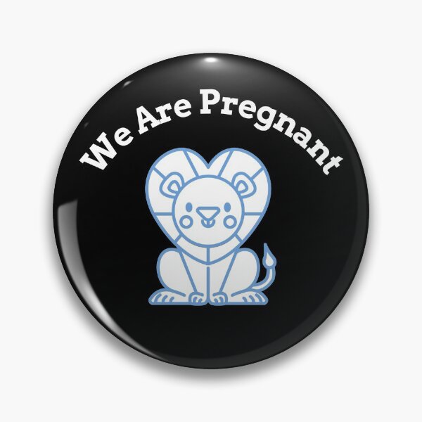 Item preview, We Are Pregnant - Baby Blue designed and sold by DiceNLDesigns.