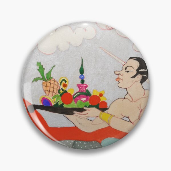 Item preview, colorful painting dinner john decker designed and sold by mutsumiit.
