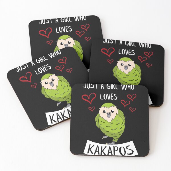 Item preview, Just a Girl who Loves Kakapos Gift for Parrot Lovers Gift designed and sold by Rzelemenz.