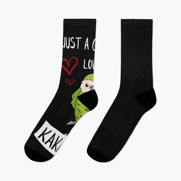 Item preview, Just a Girl who Loves Kakapos Gift for Parrot Lovers Gift designed and sold by Rzelemenz.