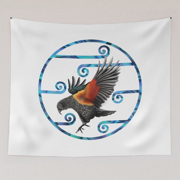 Item preview,  Kea koru Paua  designed and sold by Mayakiwi.