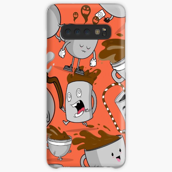 Funny Coffee Cups Samsung Galaxy Snap Case