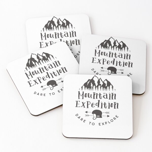 Item preview, Mountain Expedition Camping Forest Explore Park designed and sold by Two Left Hands Design.