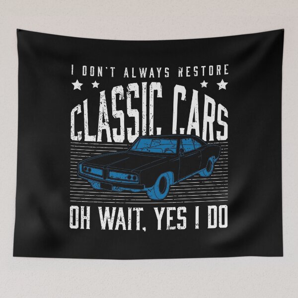 Item preview, Classic Cars Detailer Vintage Car Restoration graphic designed and sold by jakehughes2015.
