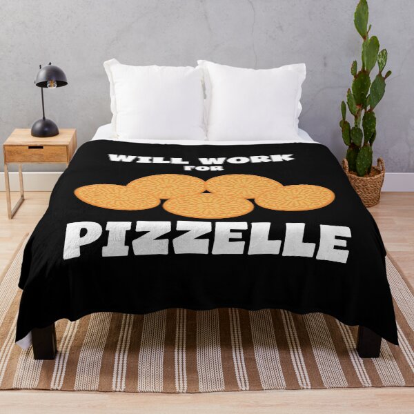 Item preview, Italian Waffles Foodie Will Work For Pizelle print designed and sold by jakehughes2015.