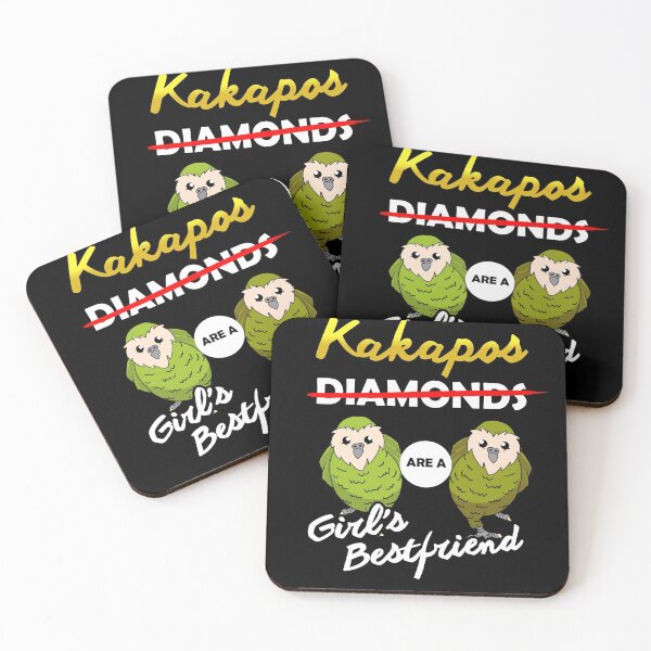 Item preview, Girls Best Friends are  Kakapos Gift for Parrot Lovers Gift designed and sold by Rzelemenz.
