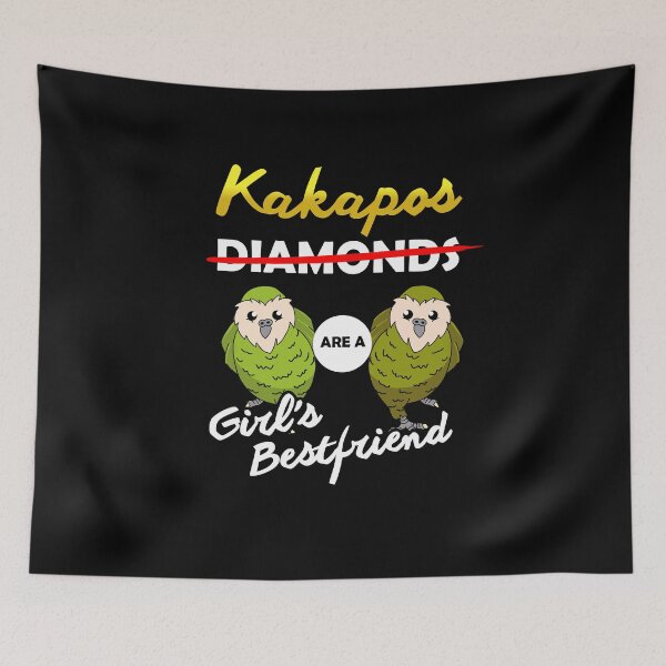 Item preview, Girls Best Friends are  Kakapos Gift for Parrot Lovers Gift designed and sold by Rzelemenz.