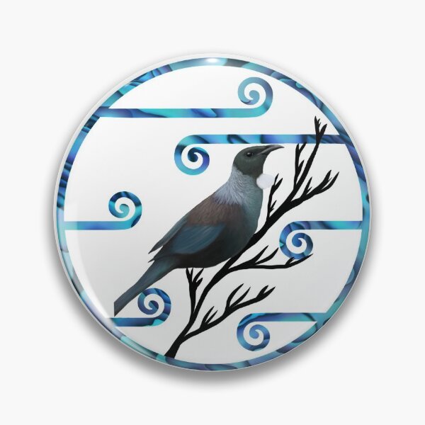 Item preview, Tui koru Paua  designed and sold by Mayakiwi.