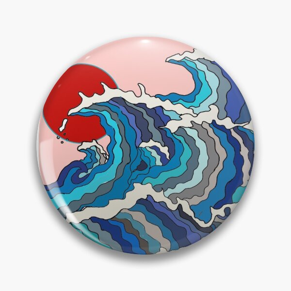 Item preview, Choppy Sea over Sunrise designed and sold by Anna Goodin.
