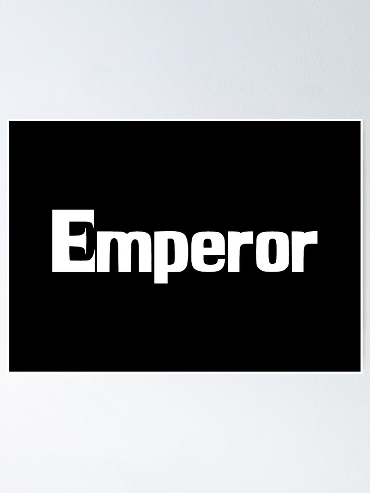 Initial D Emperor Team Logo Poster By Zewiss Redbubble