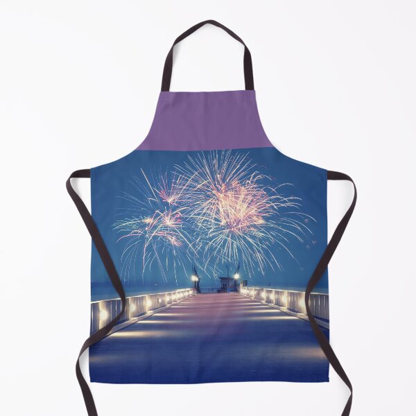 Item preview, Fireworks at the Trinidad Pier designed and sold by MarniePatchett.