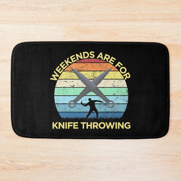 Item preview, Weekends Are For Knife Throwing graphic designed and sold by jakehughes2015.