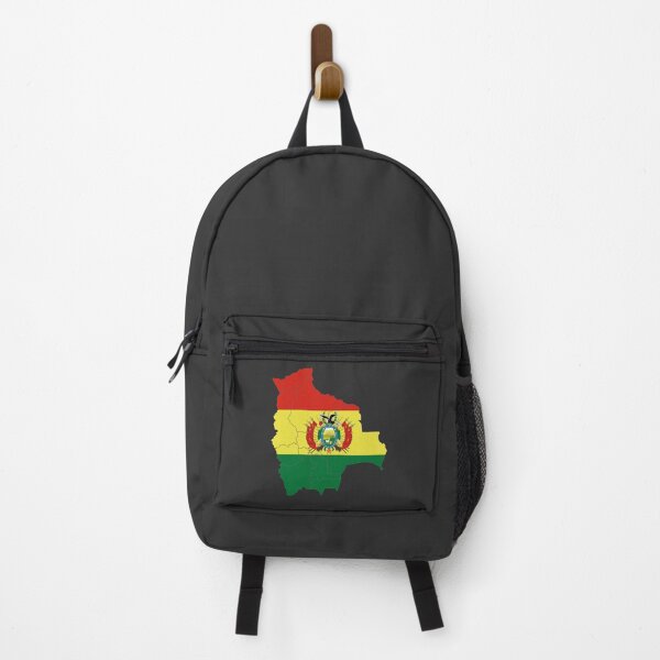 Item preview, Bolivia Flag Map with regions designed and sold by Alo.